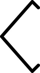 left arrow icon 