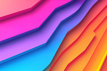 Obraz premium 3d abstract background with modern colours and modern shapes