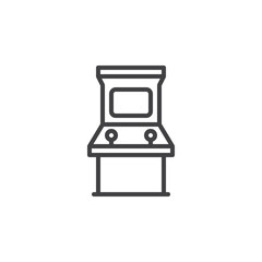 Arcade Machine line icon