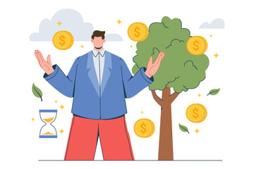 Financial Growth Concept