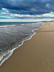 Playa de la Marina in the municipality of Elche, province of Alicante in Spain.