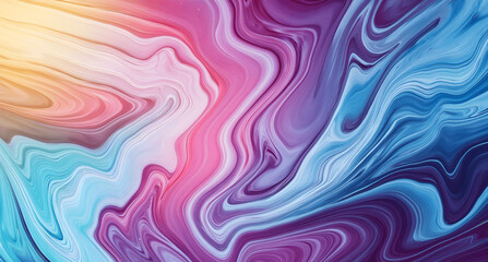 Dynamic Swirls of Vivid Acrylic Liquid Paint Textures: Bold Hues and Emotional Abstract an artwork created with generative AI tools