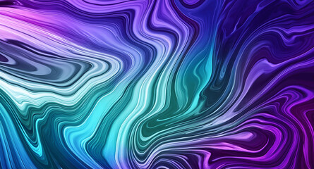 Dynamic Swirls of Vivid Acrylic Liquid Paint Textures: Bold Hues and Emotional Abstract an artwork created with generative AI tools