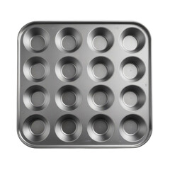 Mini Fluted Tube Cake Pan, Nonstick Bowl Pan on Isolated transparent background png. generated with AI