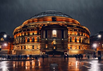 A view of the Royal Albert Hall in London