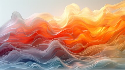 Fototapeta premium Dancing Azure Ripples. Generative AI