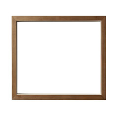 minimal style wooden frame