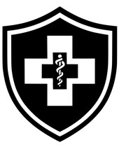 Fototapeta premium Medical icon SVG, Medical SVG, Medical Silhouette, Hospital SVG, Healthcare SVG, Nurse SVG, Medical Cut file for Cricut, Medical Clipart, Doctor SVG