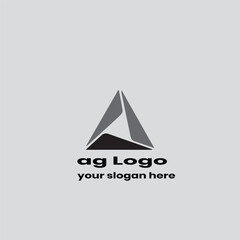 Fototapeta premium abstract logo design gradient color