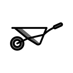 Wheelbarrow icon PNG