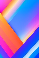 Obraz premium Vibrant geometric abstract colorful trendy modern background