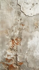 Detailed close up of a wall with peeling paint, showcasing the texture and deterioration