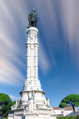 Fototapeta premium Afonso de Albuquerque Monument (1902), Lisbon, Portugal