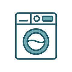 washing machine icon vector design template simple and clean