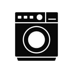 washing machine icon vector design template simple and clean