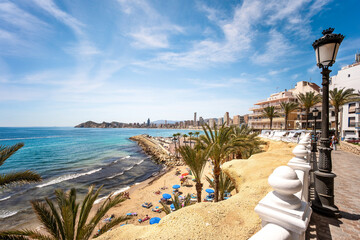 Benidorm, Playa de Mal Pas und Playa Poniente