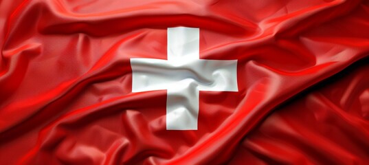 Swiss flag prominently showcased in diverse settings on switzerland s national day celebration