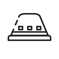 Casual Clothing Fashion Line Icon