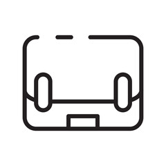 Bag Casual Formal Line Icon