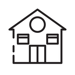 Home House Urban Line Icon