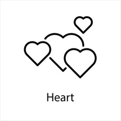 Heart Vector icon