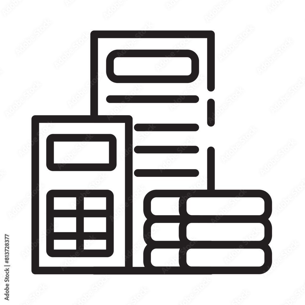 Canvas Prints business finance marketing line icon