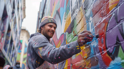Melbourne Laneway Mural Crafting