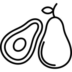 Avocado Icon