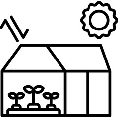 Green House Icon
