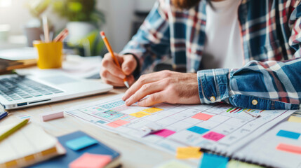 a comprehensive content calendar outlining upcoming blog posts, social media updates, and email campaigns, ensuring a consistent and cohesive approach to digital marketing efforts.