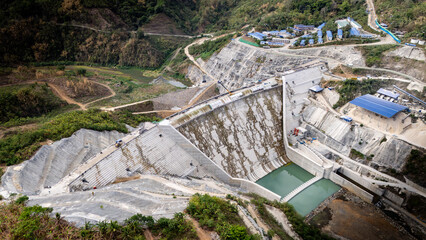 RCC dam Upper Wawa dam in Rizal Philippine