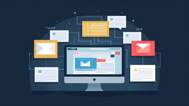 a series of email newsletters with personalized content tailored to different segments of the subscriber list, incorporating dynamic visuals and compelling messaging to drive open rates 