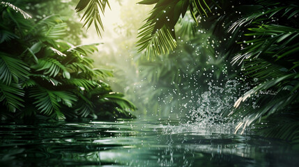 Obraz premium A lush, rich texture dominating Splash background