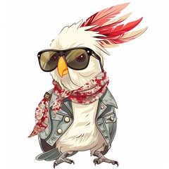 Bird rockabilly fashion