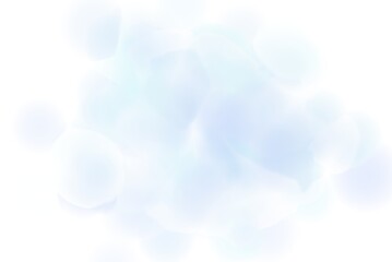 寒色系のカラフルで幻想的な背景　アジサイ色の抽象背景　ファンタジー　
