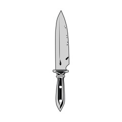 knife vector illustration design 