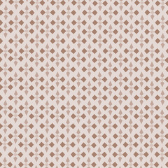 Fototapeta premium Abstract illustration, geometric seamless pattern, arrows, light brown direction