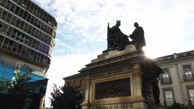 monument Columbus and Queen Isabella, Granada