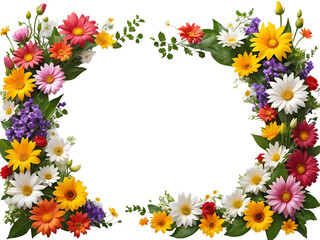 illustration of flower isolated on transparent background