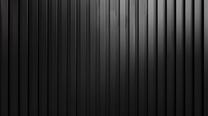 Black corrugated metal texture. Wall wooden vertical panels. Dark steel roof sheet. Wood siding for construction.