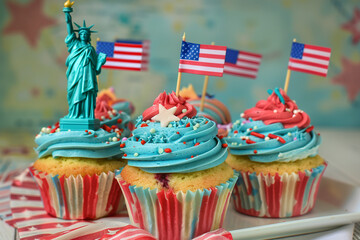 cupcake with candles