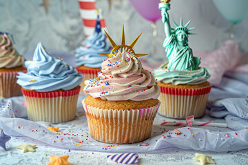 cupcake with candles
