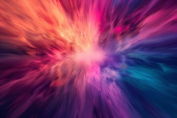 Colorful abstract painting.