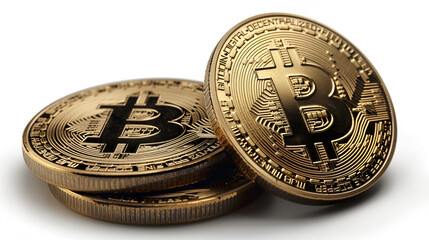 Golden Bitcoin Cryptography Digital Currency Coin,
Cash coins of the European Union metal coins denominated in euros
