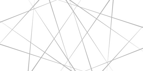Fototapeta premium Random chaotic lines abstract geometric pattern. Abstract banner with an asymmetric texture. Black chaotic lines of modern design. flat vector illustration isolated on white background