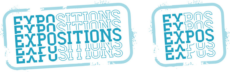 Logo tampon expositions
