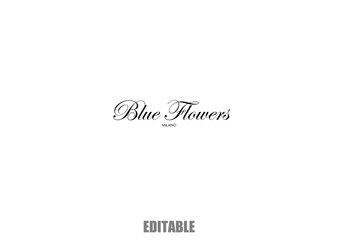 Logotype Script Editable