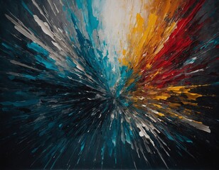 Feel the rhythm and energy of life with our dynamic abstract art image, capturing the pulse of the universe