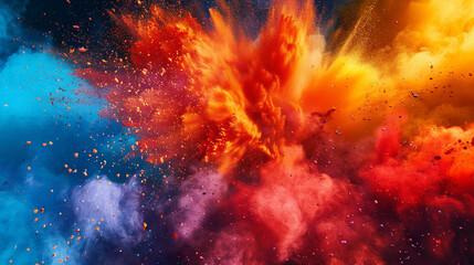 A sudden eruption of colors in Studio background