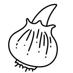 Plant seeds, garlic bulbs, onions